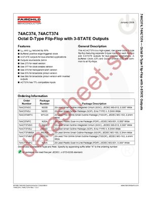 74ACT374MSA datasheet  